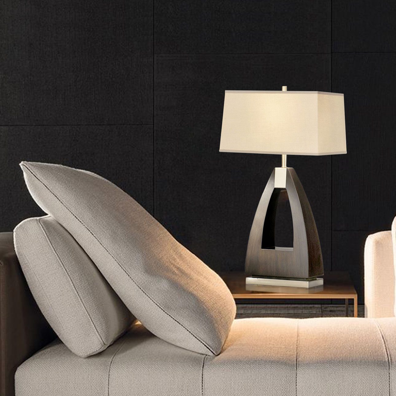 Trina Table Lamp - Pecan