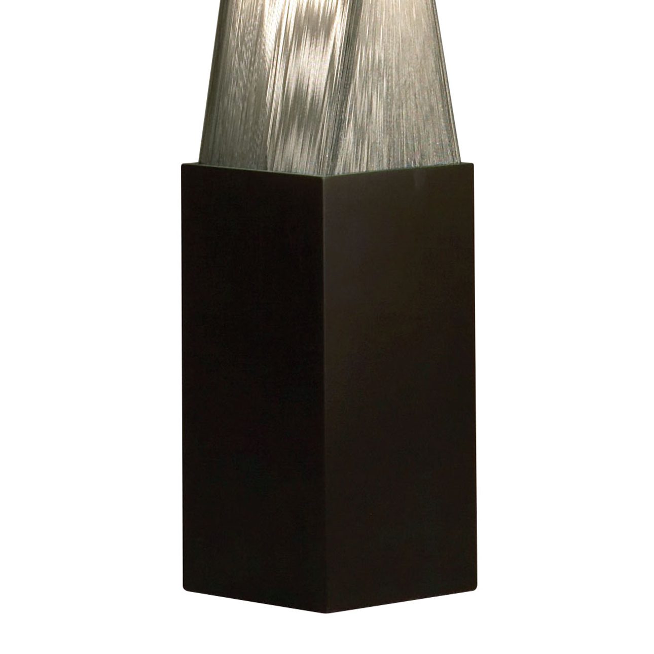Torque Accent Floor Lamp in Espresso with Warm Ambient Glow