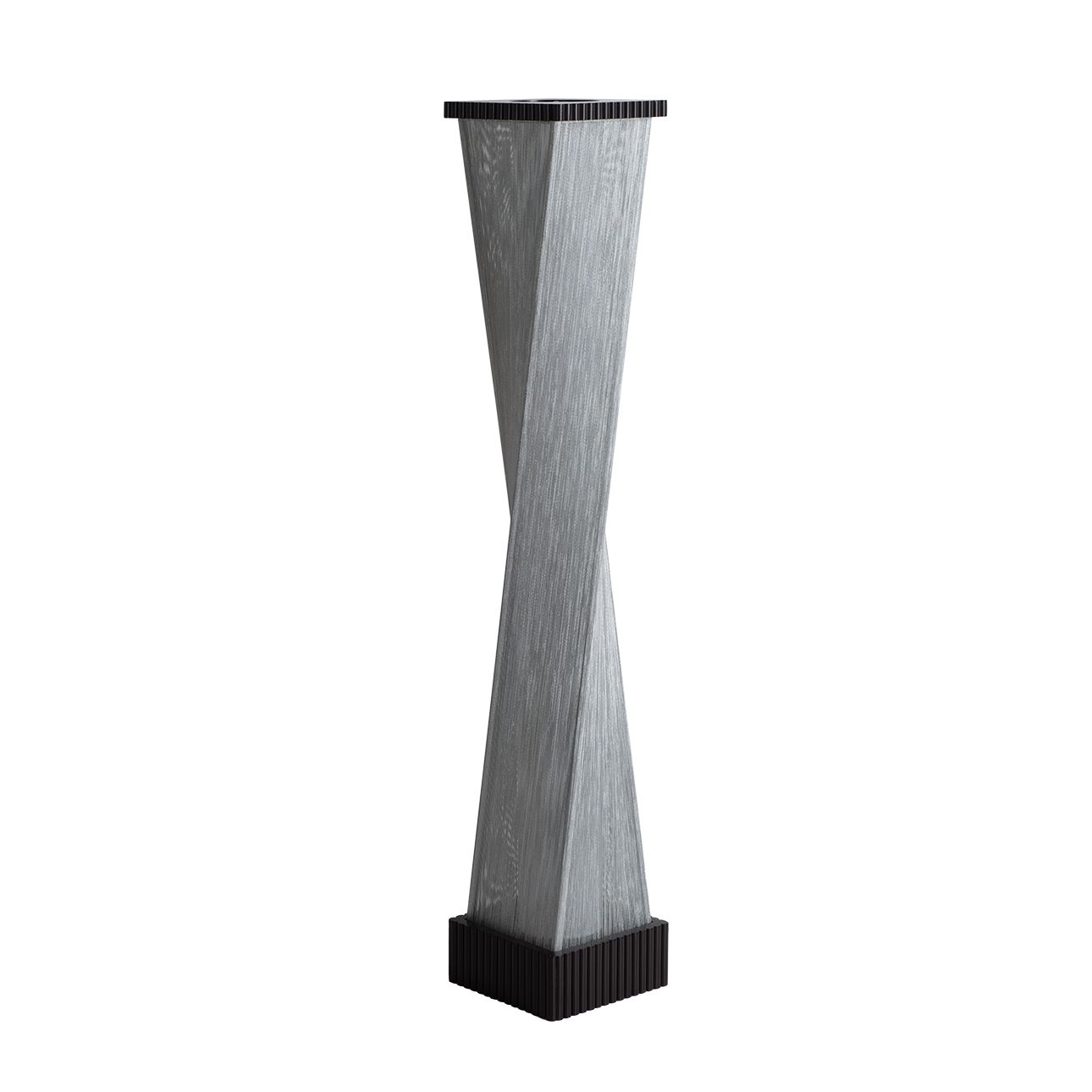 Torque Accent Floor Lamp in Ebony Finish