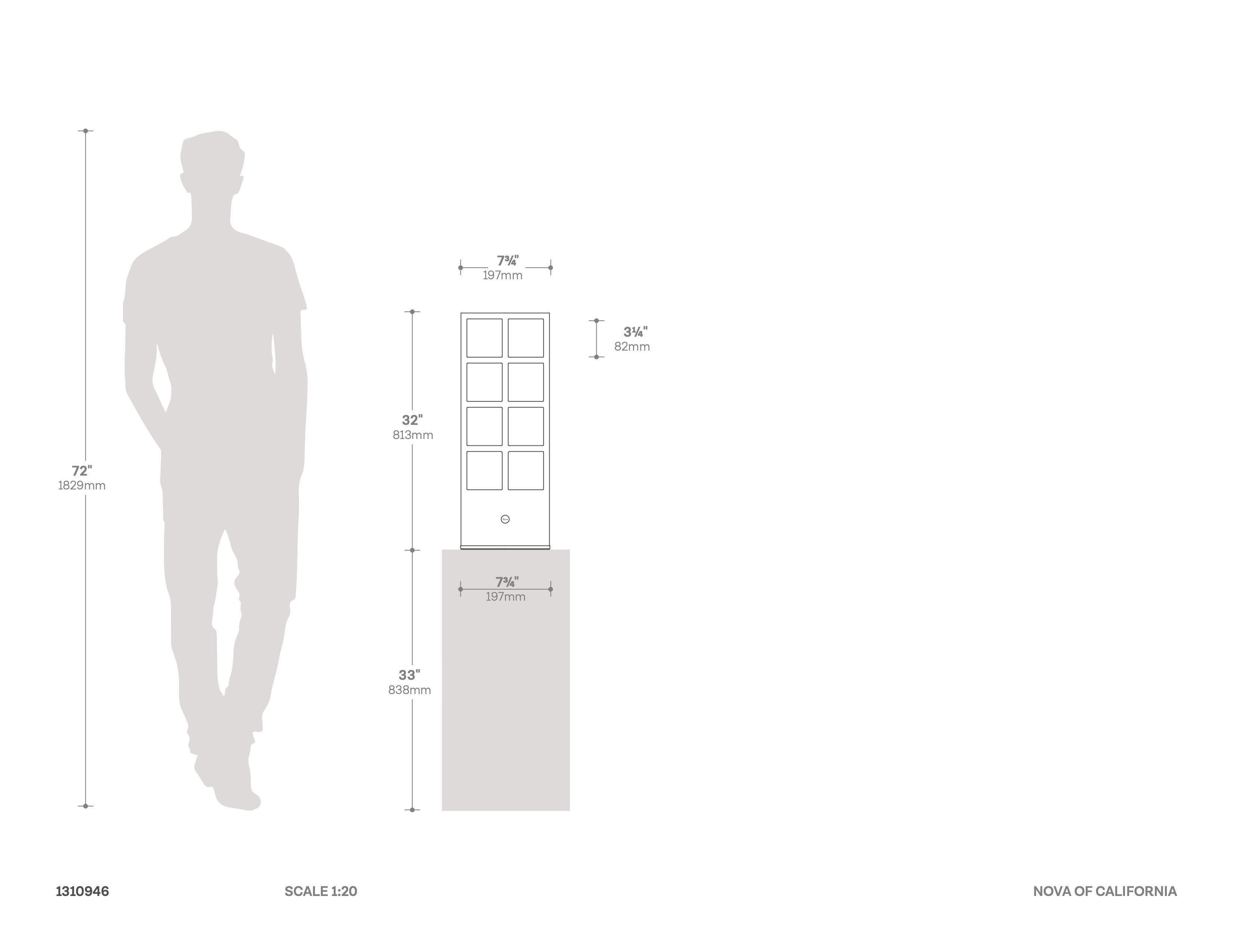 Ventana Accent Table Lamp in Charcoal Grey Wood with Dimmer Switch