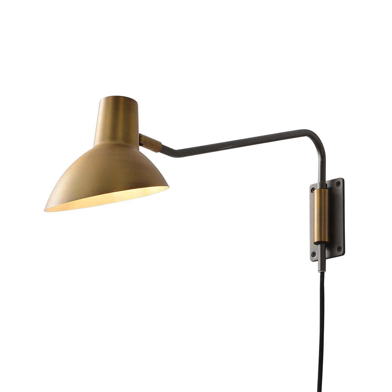 Swing Wall Light - Brushed Brass