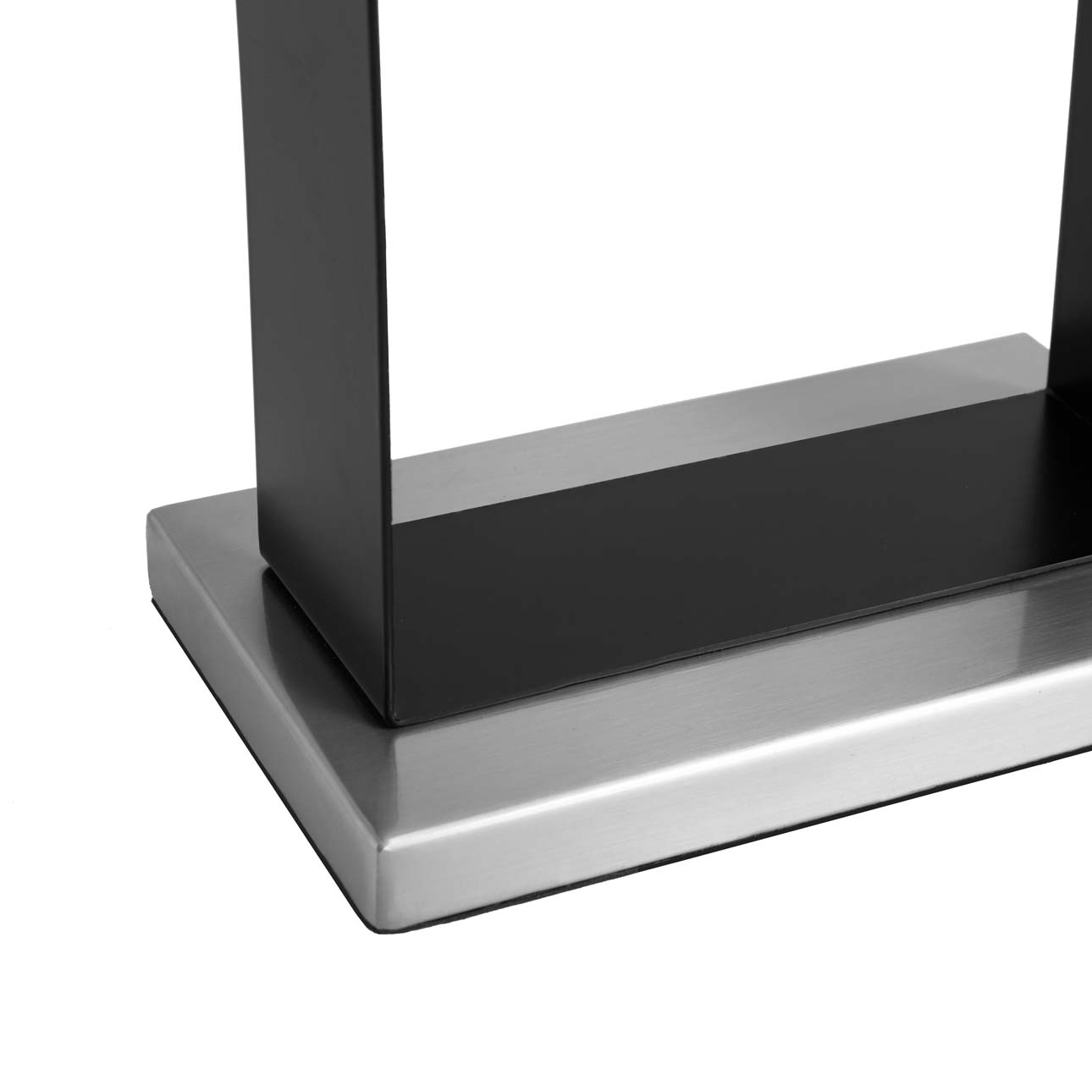 Luxe Touchless Hand Sanitizer Dispenser Tabletop in Nickel