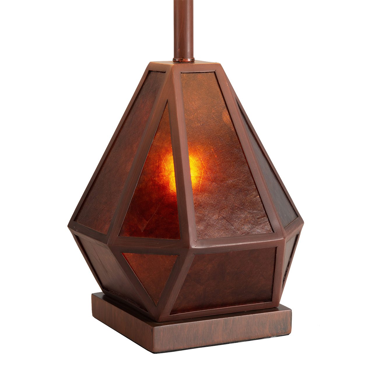 Artifact Natural Mica Table Lamp with Warm Ambient Glow