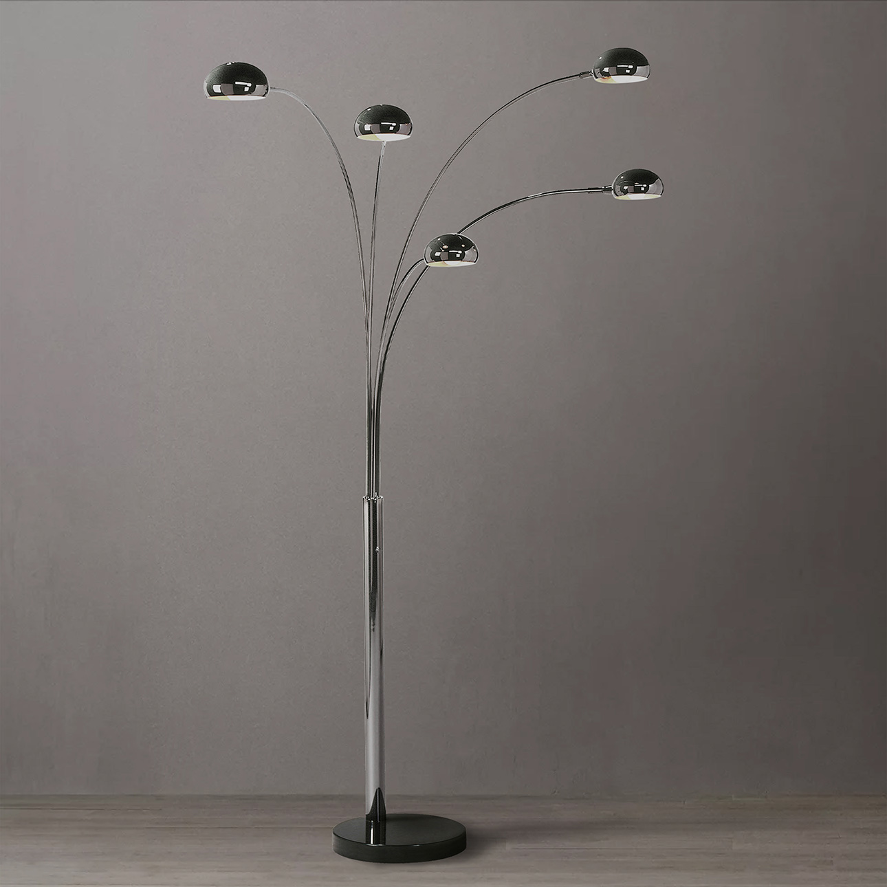 Original 1961 Arc Mushroom Lamp - Mushroom 5 Light Arc Floor Lamp