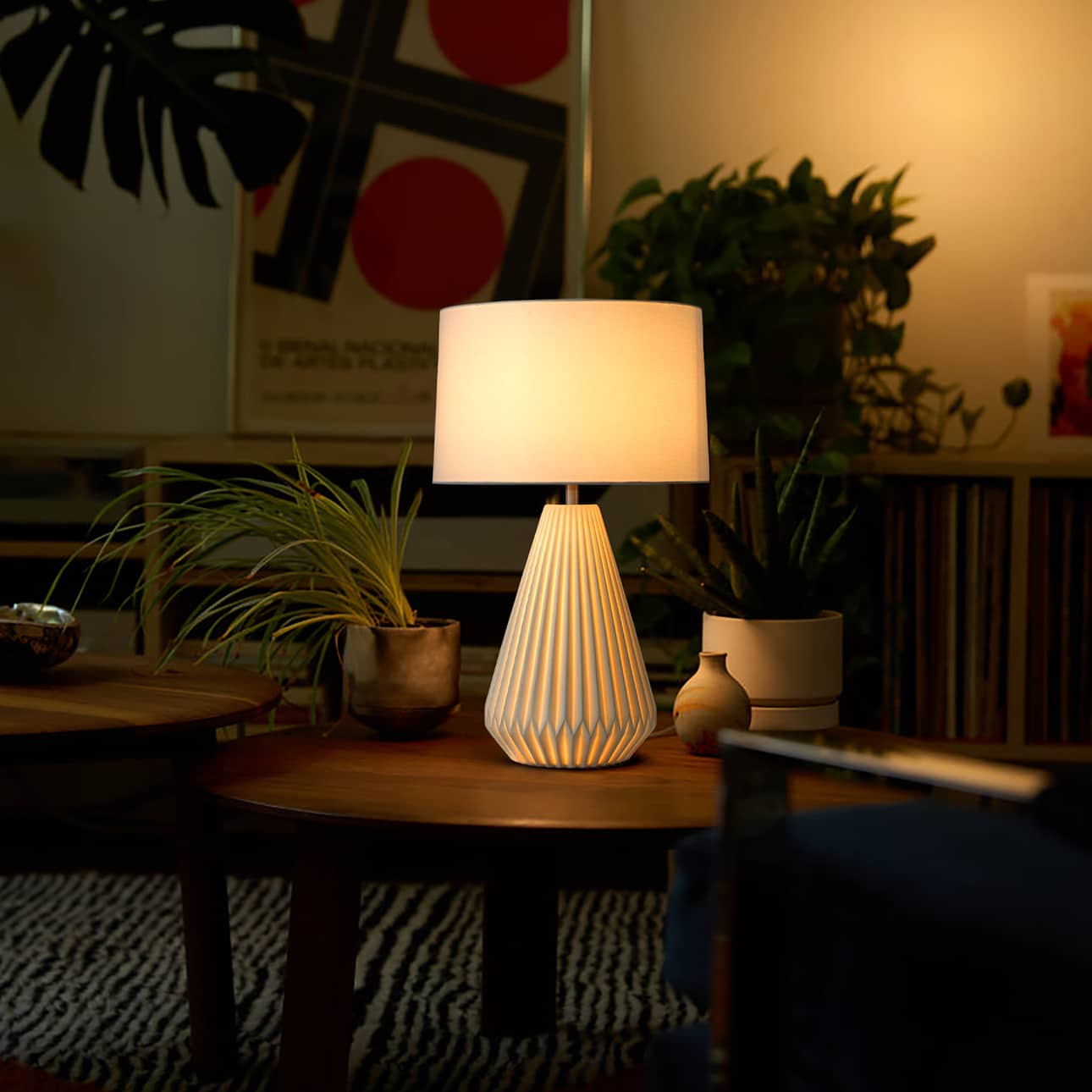 Concord Table Lamp - Weathered Brass