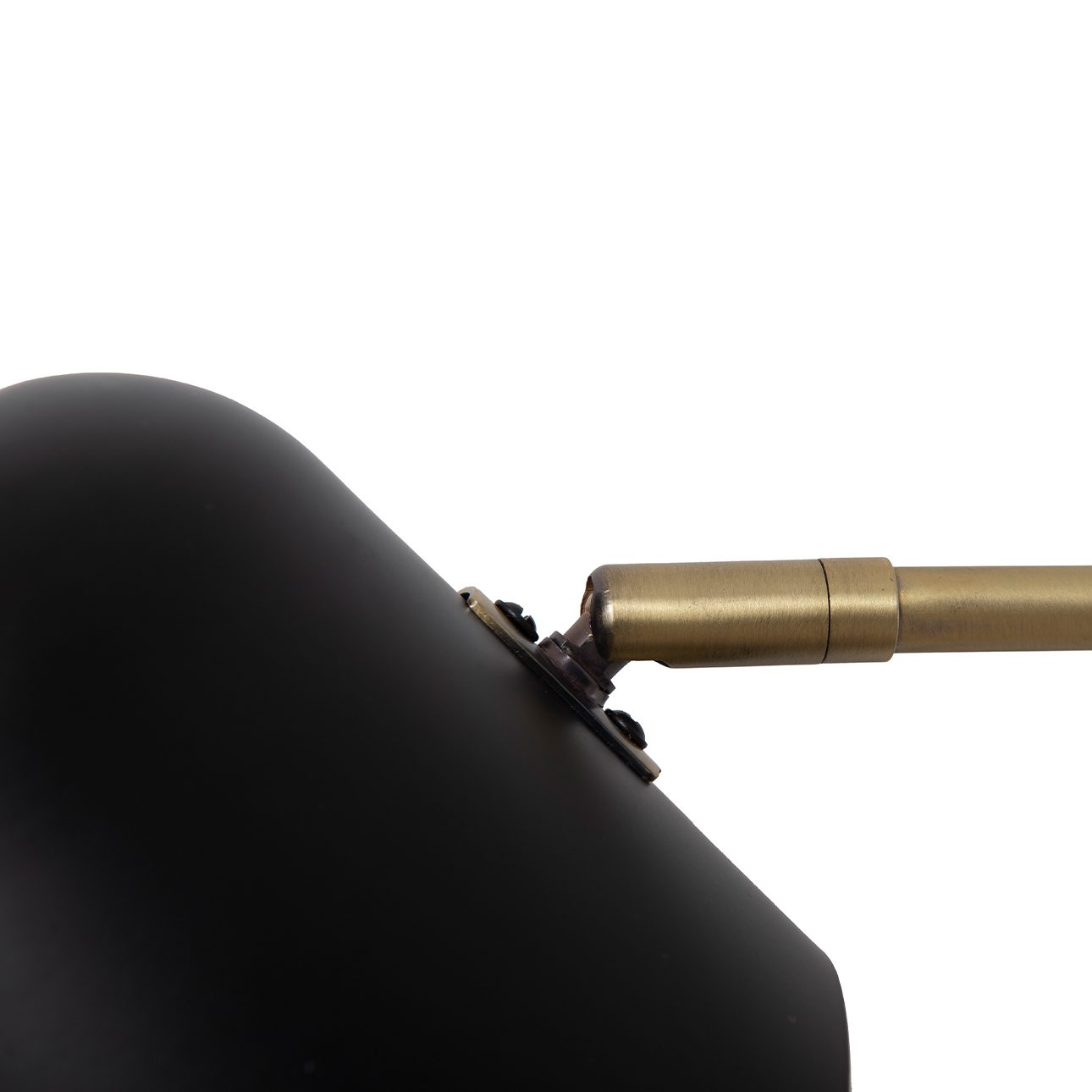 Culver Three Arm Arc Floor Lamp in Modern Matte Black