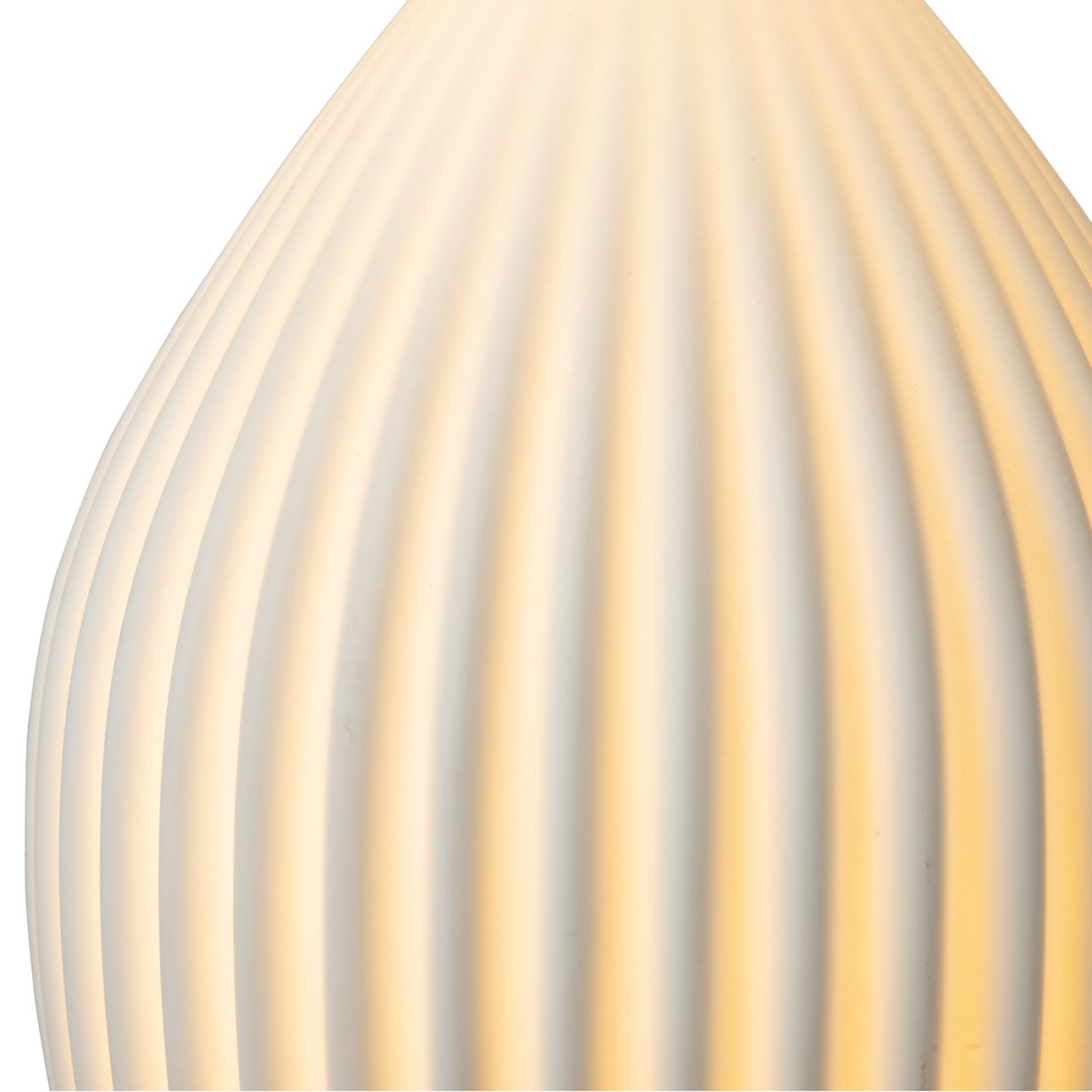 Santa Clara Porcelain Table Lamp in Brass and Walnut