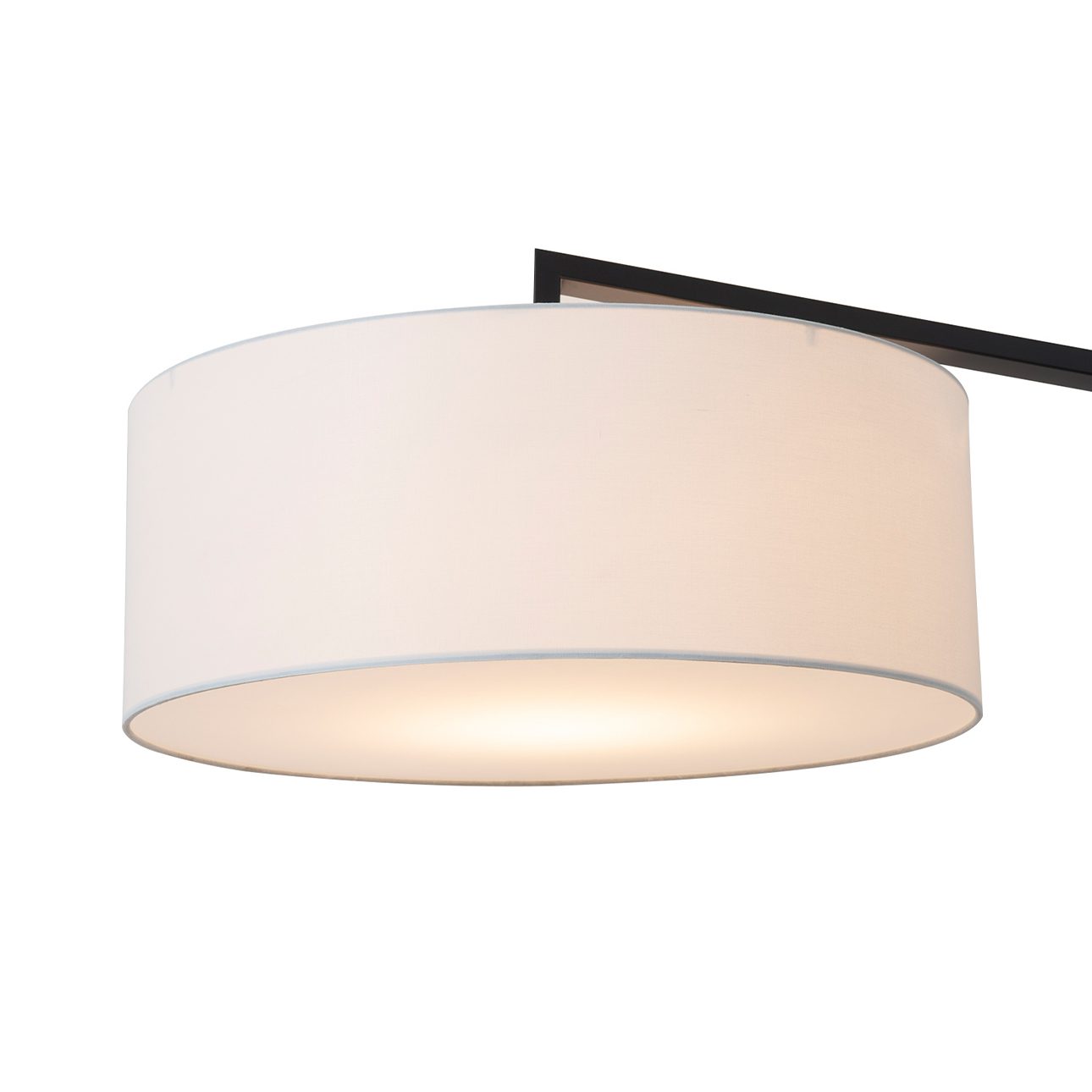 Stretch Arc Floor Lamp - Matte Black 87" Height