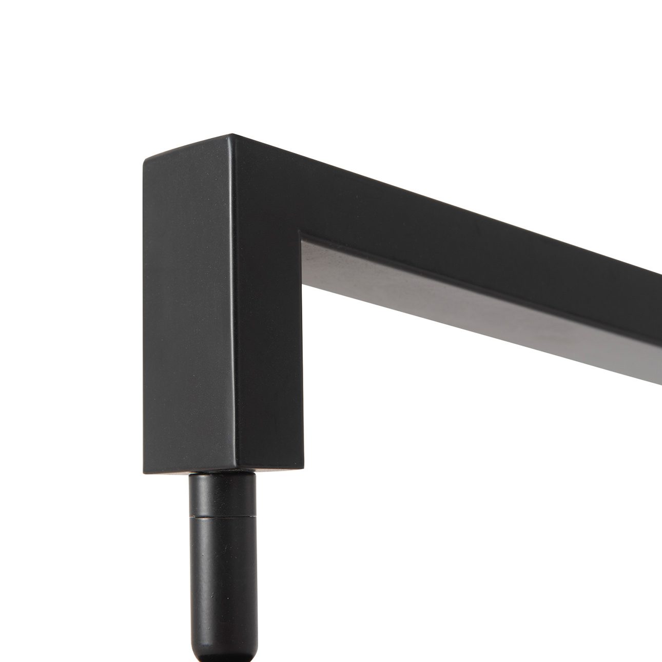 Stretch Arc Floor Lamp - Matte Black 87" Height