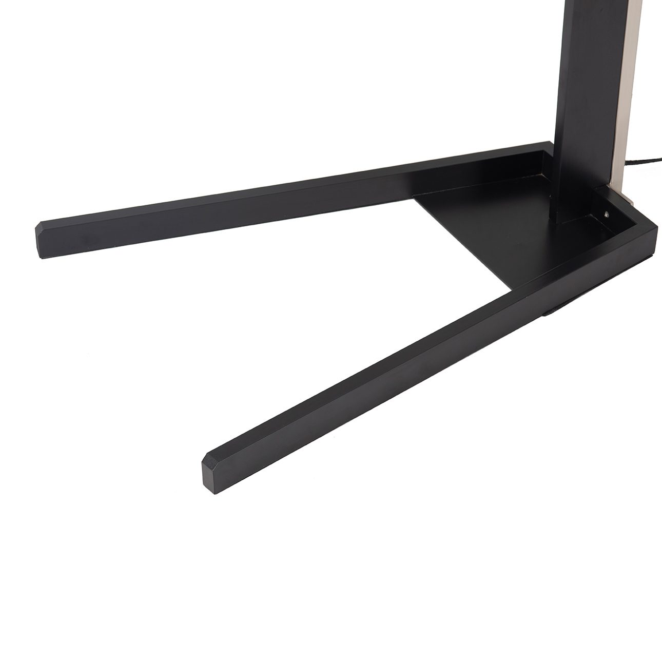 Vaulted Vintage Arch Lamp in Black Nickel Finish