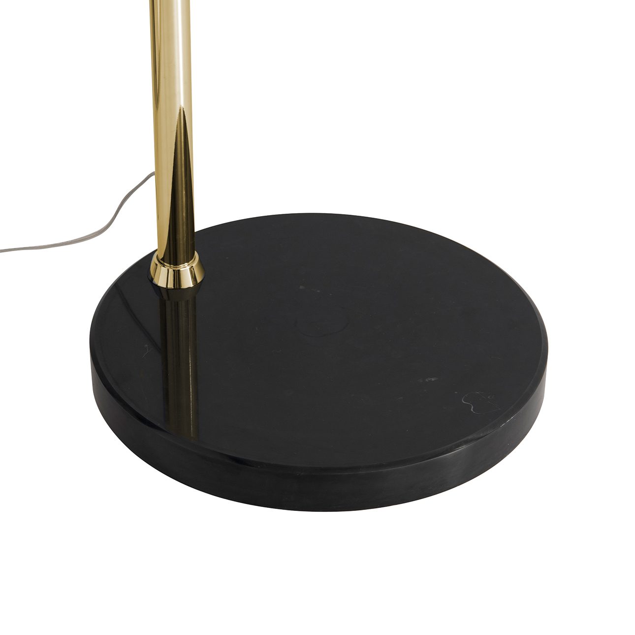 Marilyn 1 Light Arc Floor Lamp - Weathered Brass