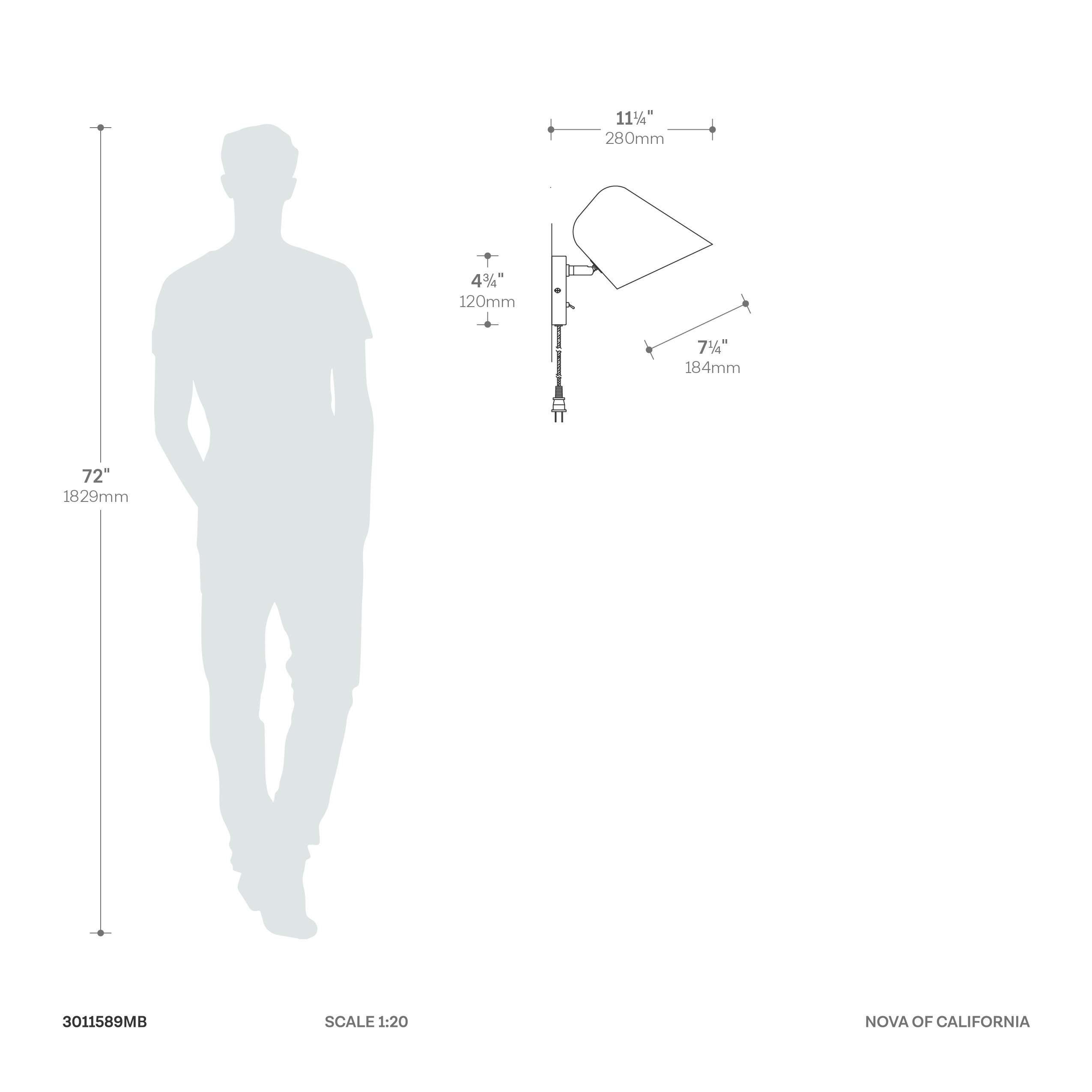 Culver Wall Sconce Plug In with Matte Black Finish