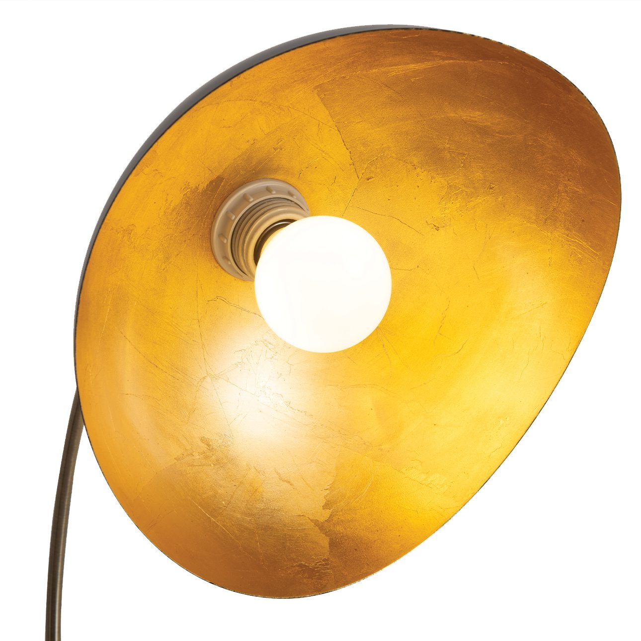 Luna Bella Wall Sconce in Weathered Brass and Matte Black