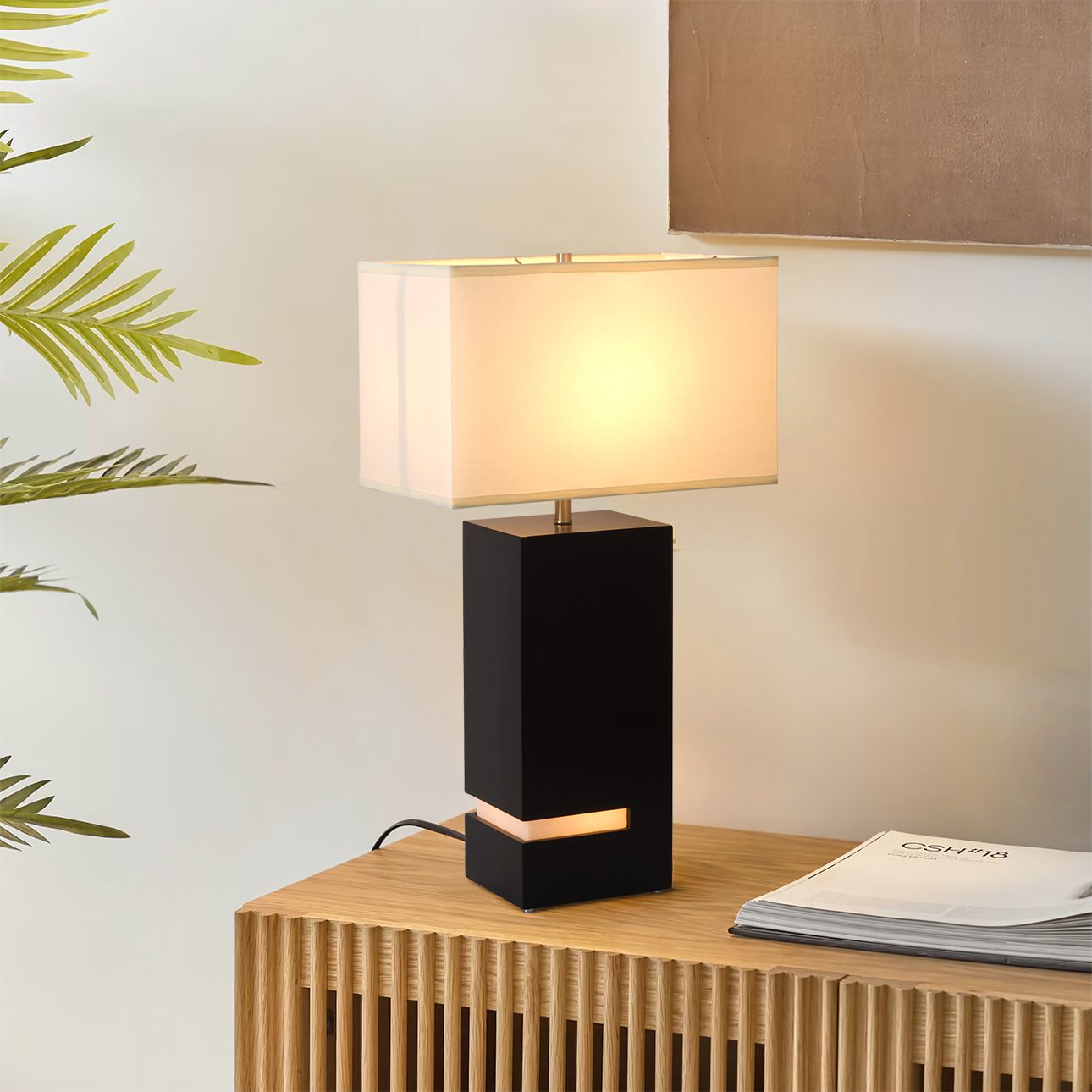 Modern Zen Table Lamp Night Light | Nova Of California, image size:1290x1290