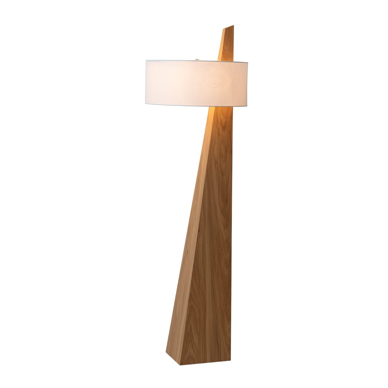 Obelisk Floor Lamp - Natural Ash
