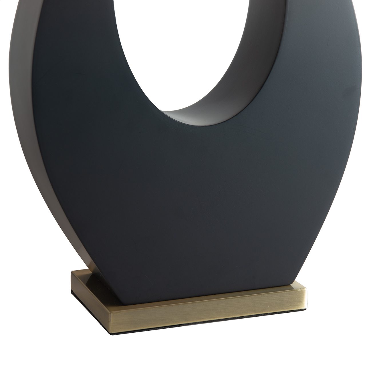 Pearson Contemporary Table Lamp in Ebony and Brass