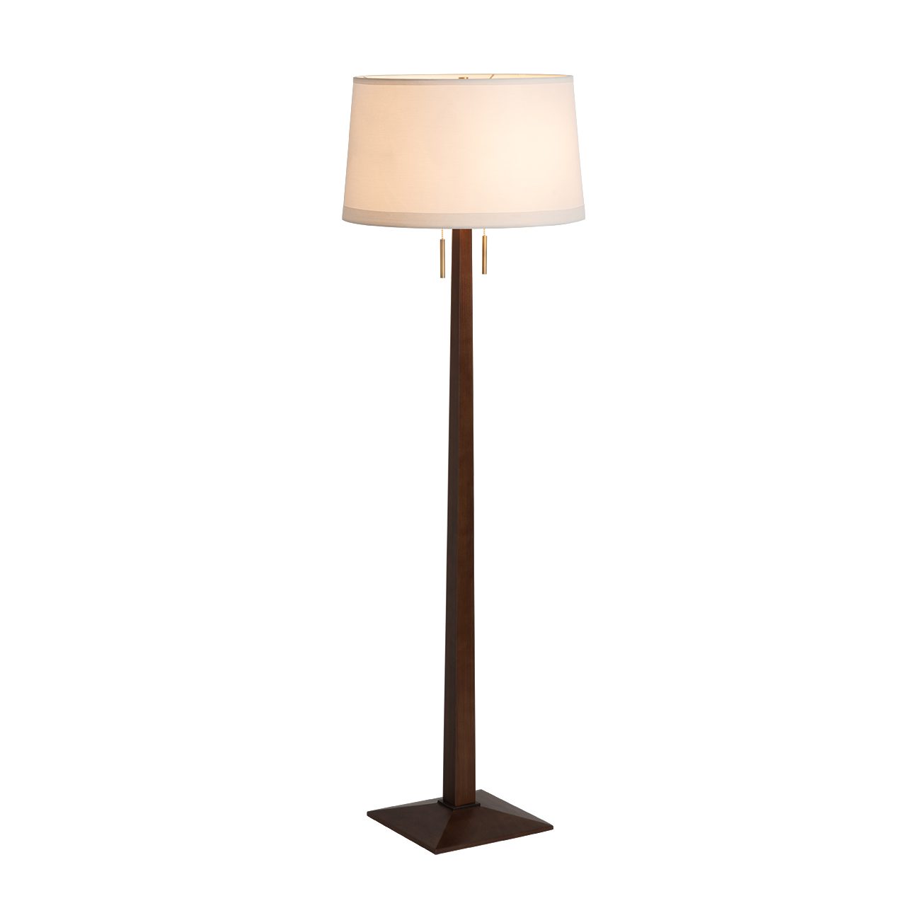Taper Floor Lamp - Dark Walnut