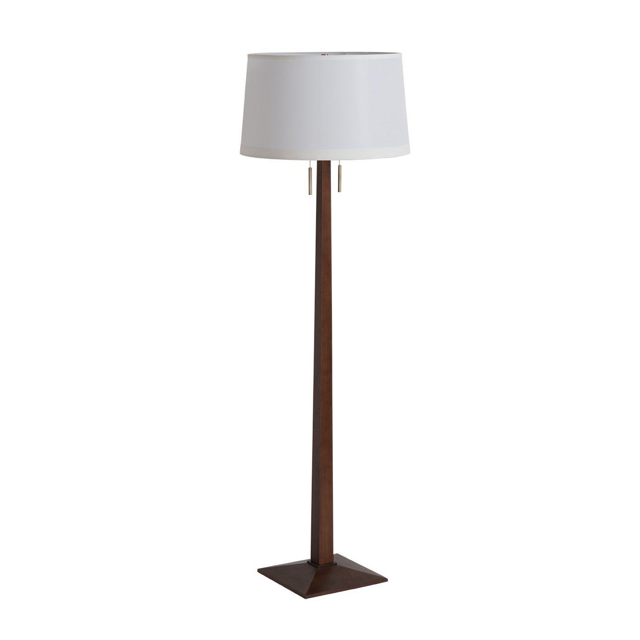 Taper Floor Lamp - Dark Walnut