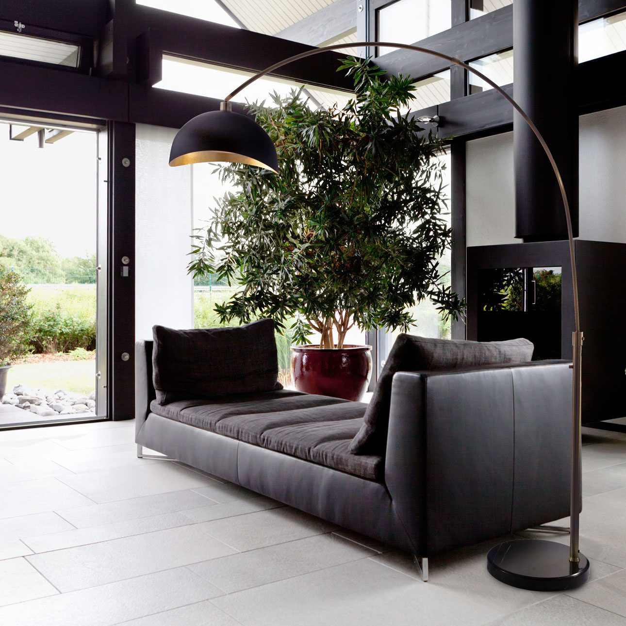 Mid Centaury Modern Arc lamps