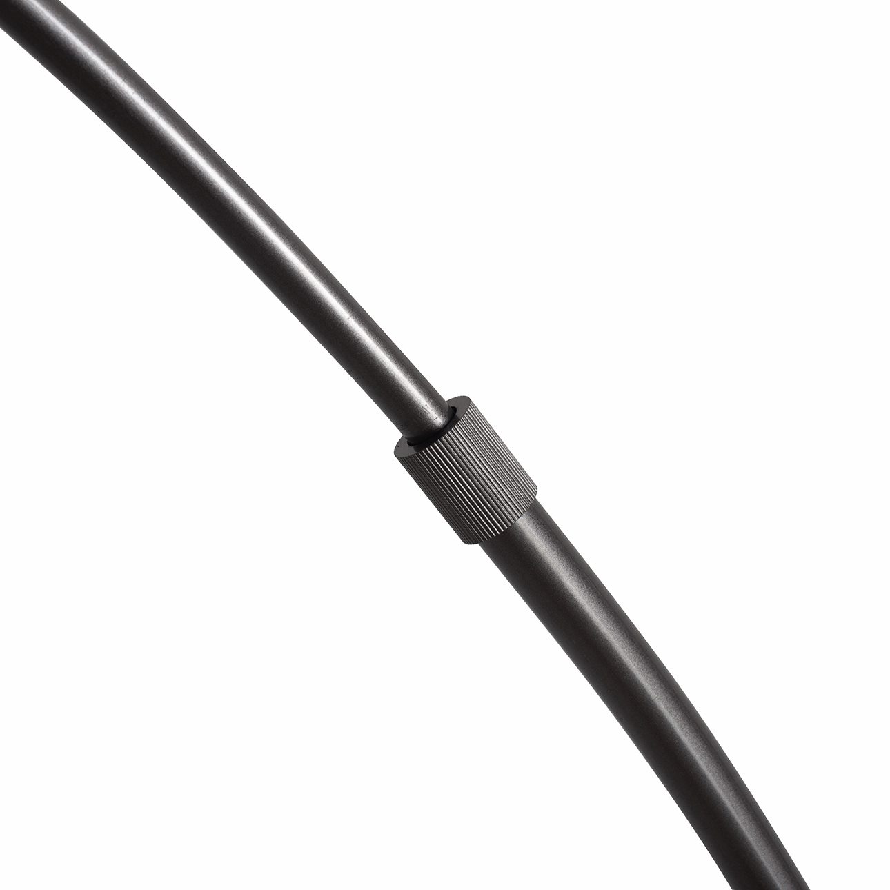 Roswell Arched Floor Lamp with Paper Style Linen Shade