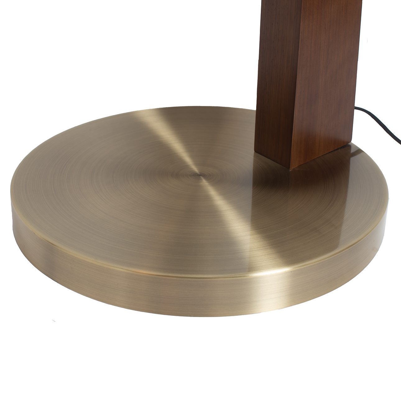 Taper One Light Arc Floor Lamp with Modern Curve