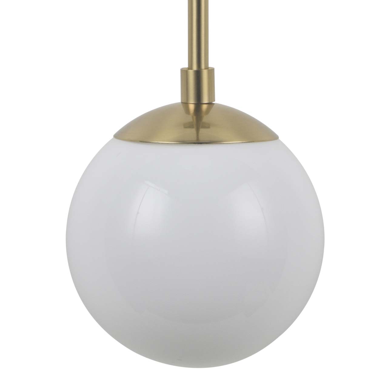 Duo Contemporary LED Wall Sconce in Brushed Brass