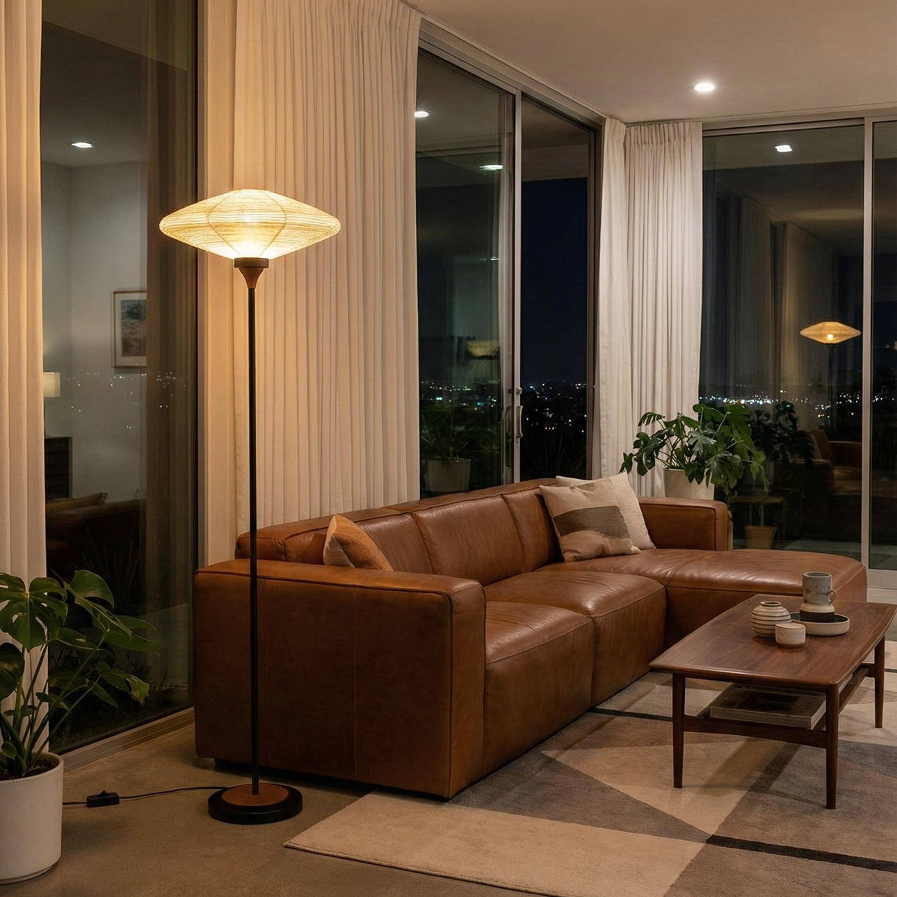 Roswell Torchiere Floor Lamp