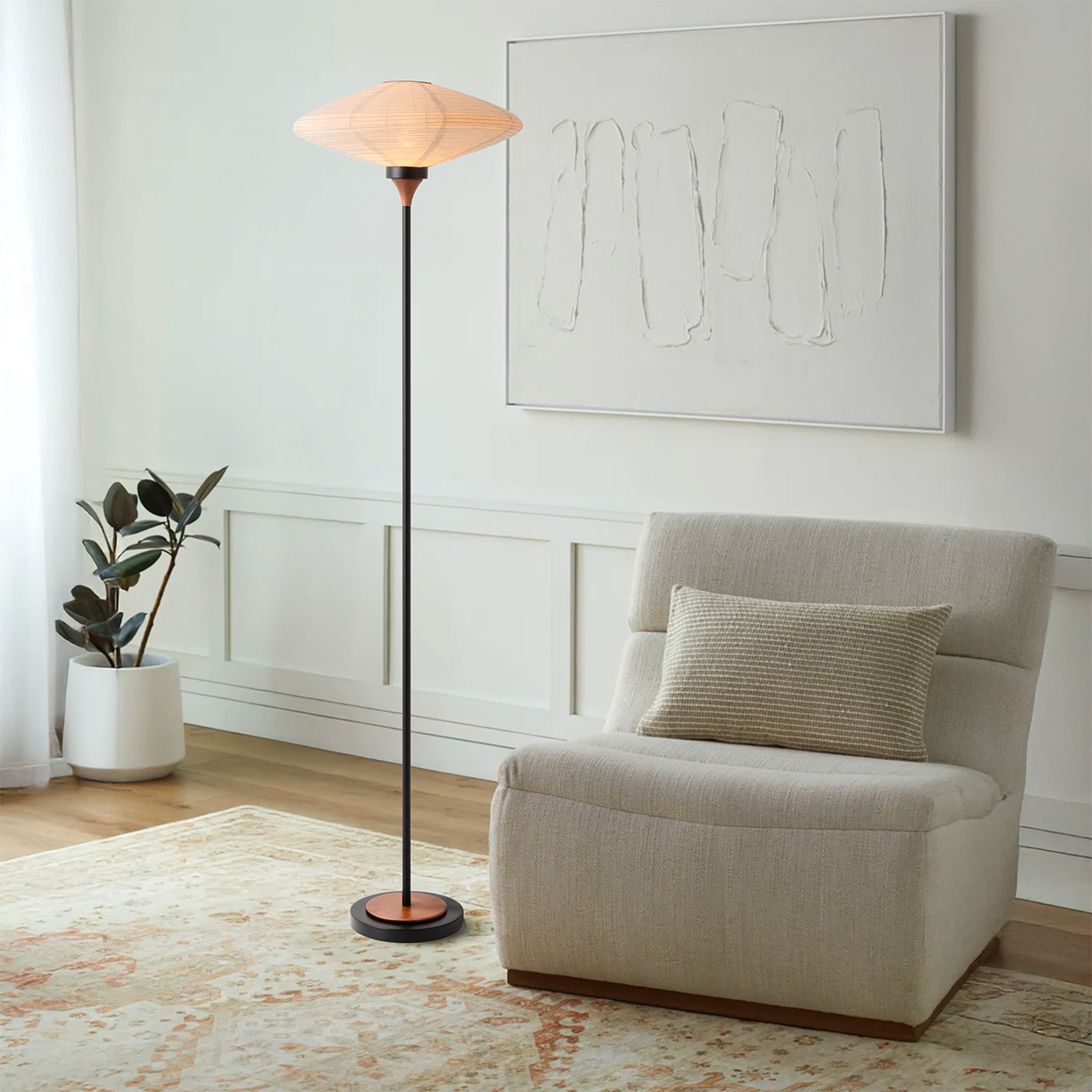 Roswell Torchiere Floor Lamp