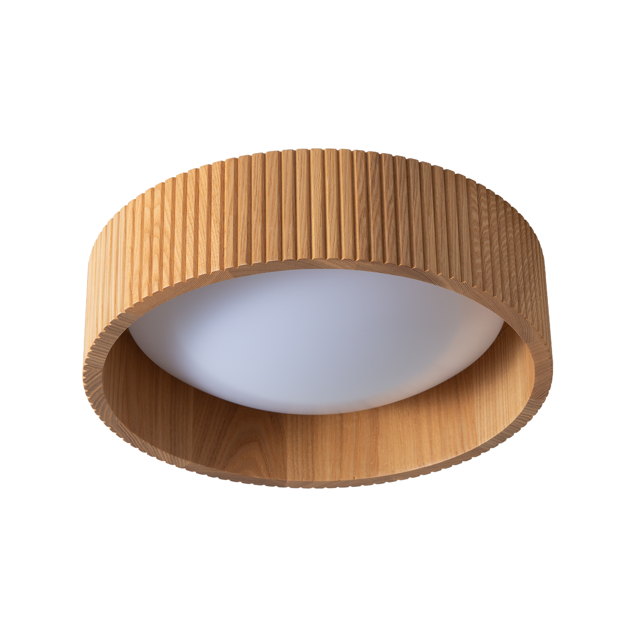 Tambo 14" Flush Mount Ceiling Light - Natural Ash