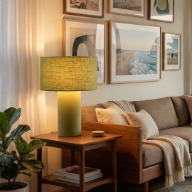 Moonlight Table Lamp - Avocado Shade