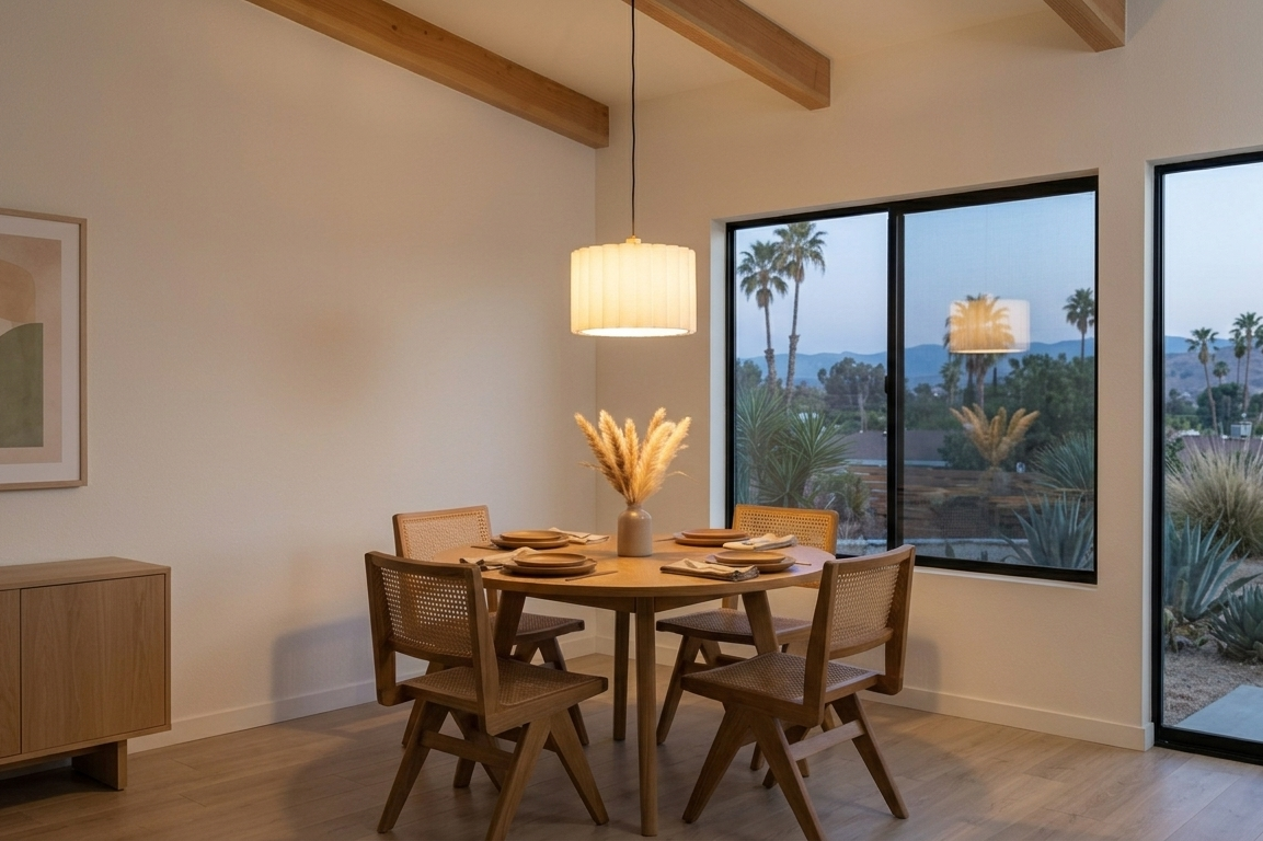 Scalloped Pendant Light